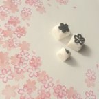 作品   【受注制作】〜cherry blossoms〜 ミニ桜はんこ３点セット