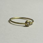 作品K18-pocho-stone-ring R38