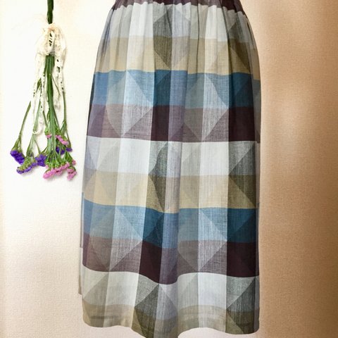 バンブー繊維のサラッとスカート