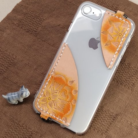 オトナのiPhoneSEケース（リング付）　SE,8,7