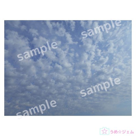 空と雲《sora-005》　5152×3864（JPGファイル,300dpi）