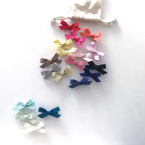 classical ribbon clip   ＊for baby&kids＊　※ヘアゴムに変更可能