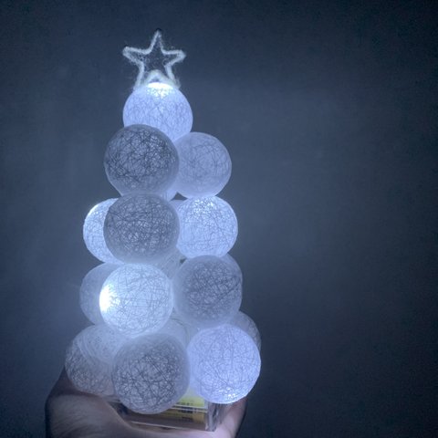 ホワイト☆クリスマスツリーライト