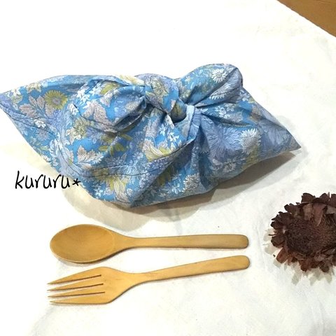 【再販✨】お花のお弁当包み✨あずま袋(東袋)