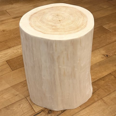 Hinoki Wood Stool No.578