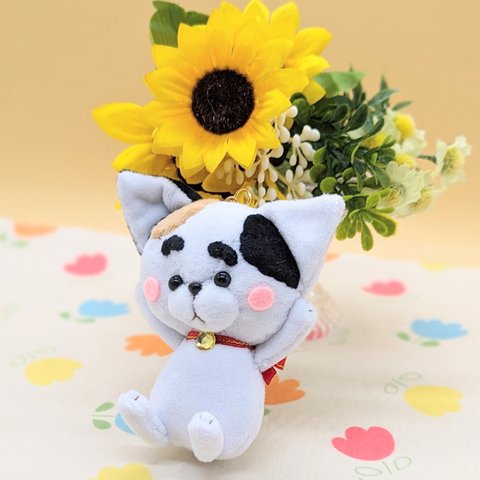 マユゲねこさん🌼バッグチャーム