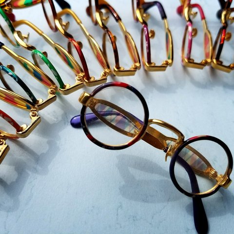 ちび眼鏡👓☆【紫】