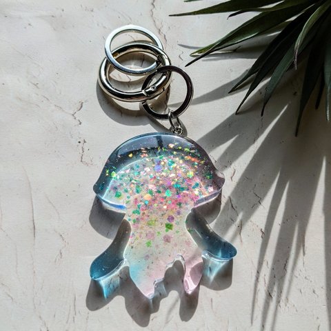 jellyfish key ring