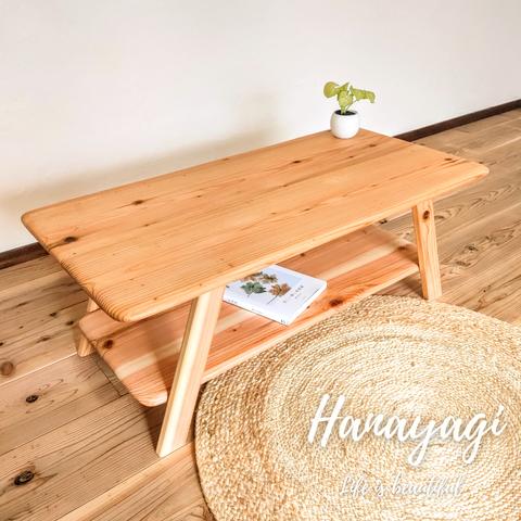 【無垢材 ローテーブル】天然木 木製 センターテーブル コーヒーテーブル カフェ 北欧 シンプル ナチュラル