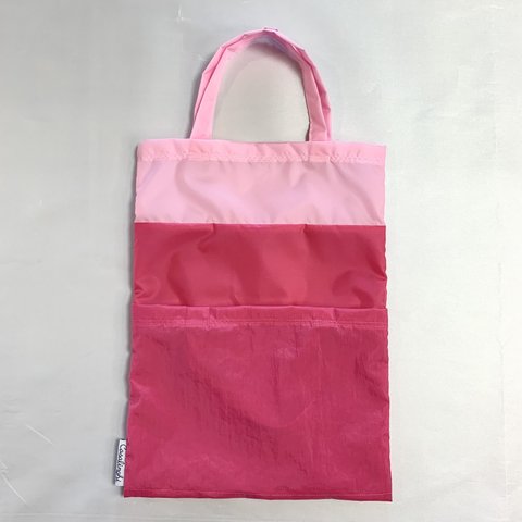 Gradation 2-Way Changeable Bag  <Pink> グラデーション2ウェイバッグ〈ピンク〉