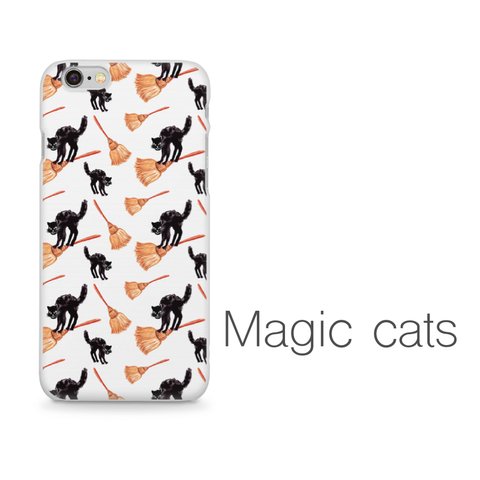 【女性に大人気！】Magic cats iphone6/6s/7　ケース