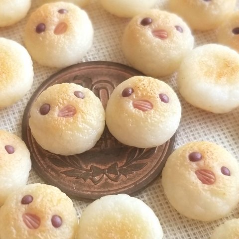 選べるお皿 ♡ぴよパン(ひよこ,ミニチュアフード,フェイクフード,食品サンプル)