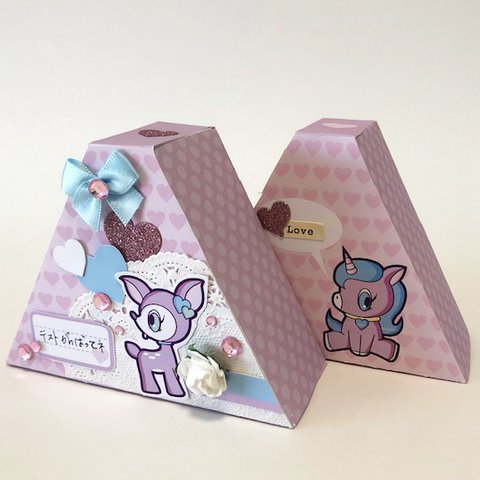 おにぎりBOX デザインデータ for GIRL：プリント＆クラフトデザイン