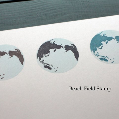 Earth　Stamp&消しゴムはんこ　