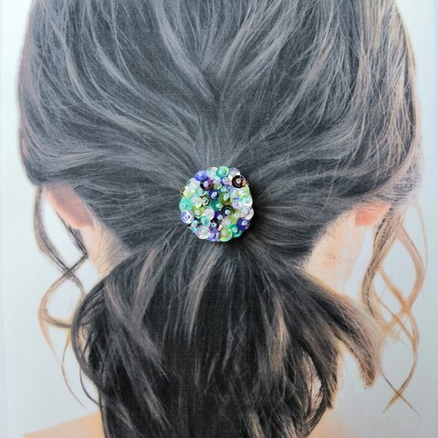 スパングル ヘアゴム