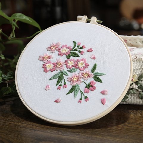 14お花刺繍作成キット