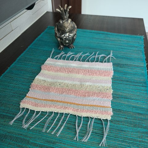 手織りミニマット4