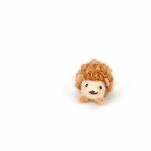 Kit with video and wool base ♥ [Hedgehog made with wool felt]