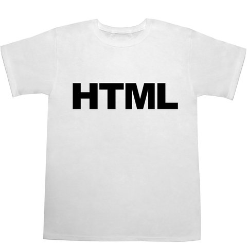 HTML Tシャツ