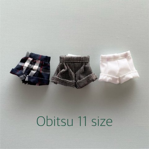 新色追加＊再販＊オビツ11サイズ＊ショートパンツ