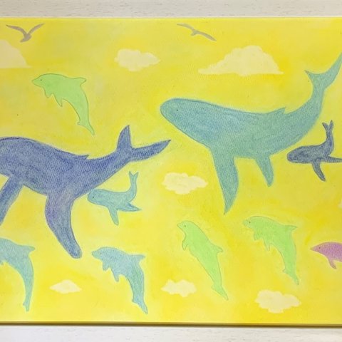 空飛ぶクジラたち