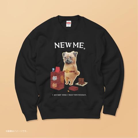 「NEW ME」/しっかりコットン生地スウェット