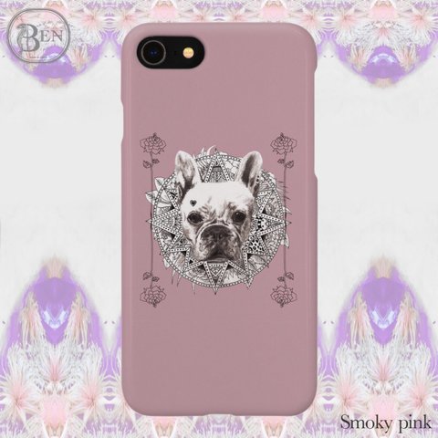 【BEN】French bulldog iPhoneケース