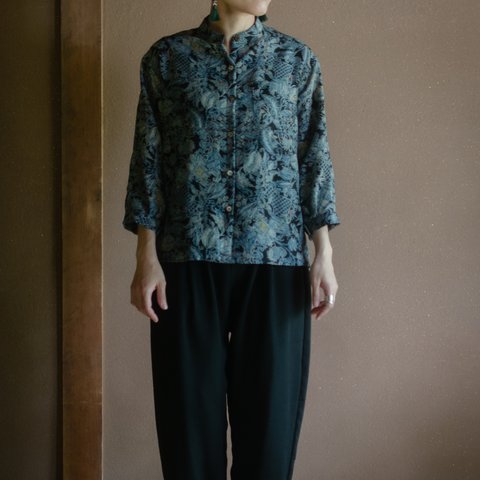 モノテーパードパンツ  Kimono tapered pants ※お手持ちのお着物でお仕立てします