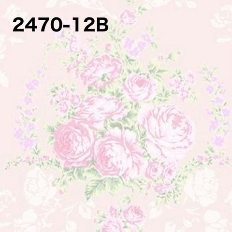 【　2470-12B　】　キルトゲイト　ルルブーケ　QUILTGATE RURUBOUQUET　薔薇　花柄　バラ　ばら　ローズ　生地　小物　ハンドメイド　手芸　手作り　パッチワーク　カルトナ