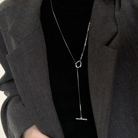 金アレ対応 mulch layer necklace (0353)