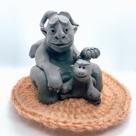 陶器人形 BabyGargoyle～うちの子です オブジェ ハロウィン