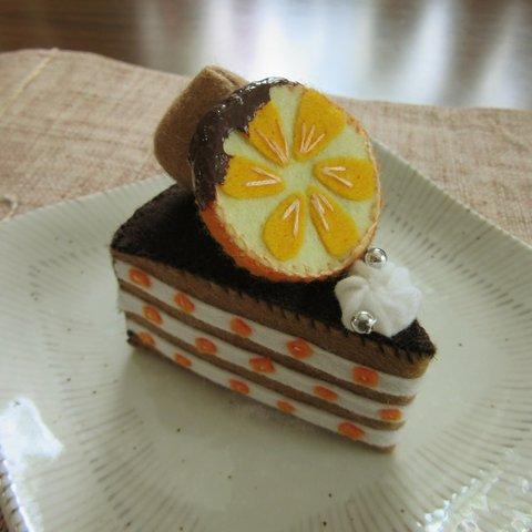 オレンジチョコレートケーキ（1カット)