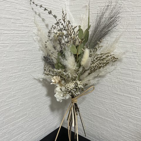 送料込！NATURALWHITEスワッグ