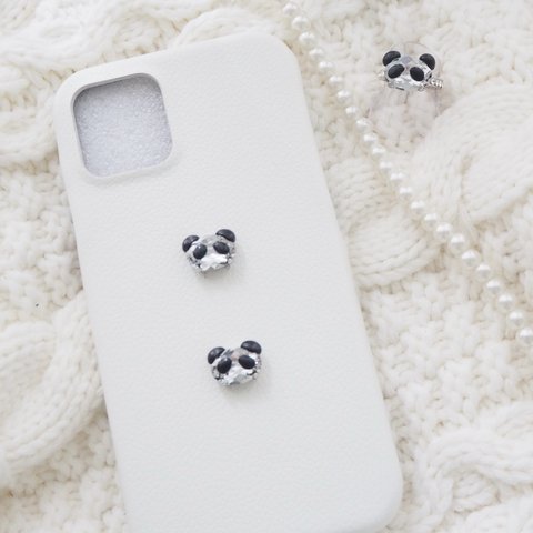 ミニパンダ　Mini Panda ビジュースマホカバー