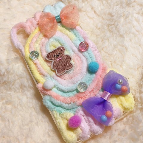 iPhone XR  スマホケース　ハンドメイド