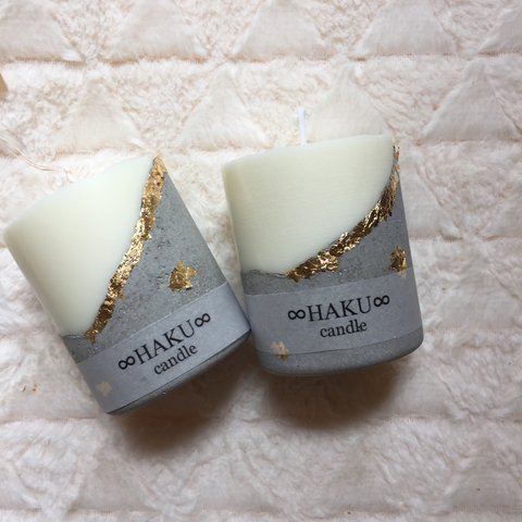 🍀再販🍀 concrete soy candle Mサイズ