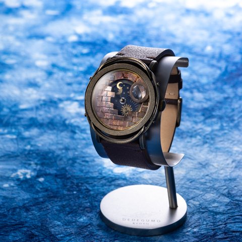 「星界小部屋」手作り時計／ベルトカラー6色 名入れ可