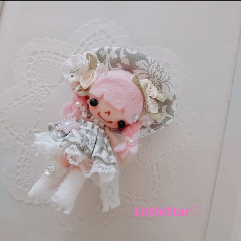 ロリータDoll🎀ドールチャーム♡ドール♡フェルト♡