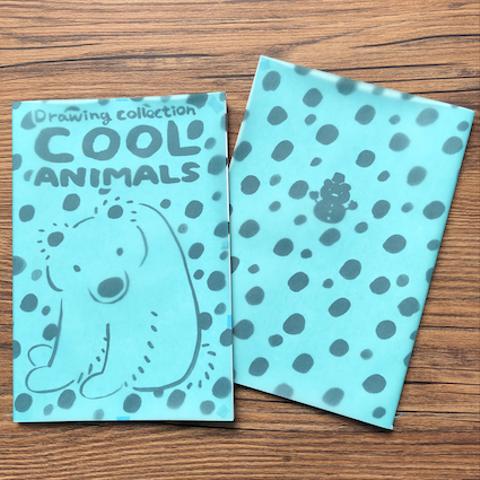 『COOL ANIMALS drawing collection』／ZINE画集