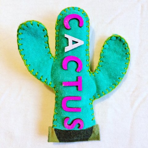 cactus brooch