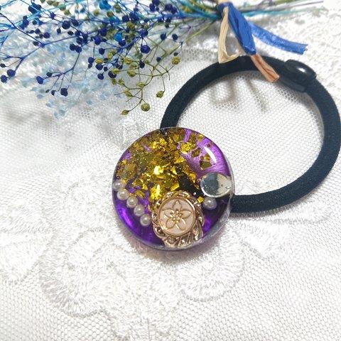 ✩.*˚宝石のようなレジン ヘアゴム✩.*˚