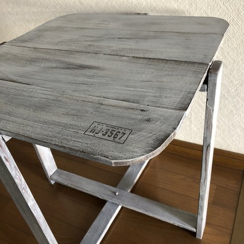 木製折り畳みテーブル(外用)
