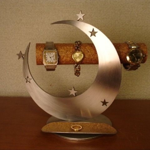 誕生日プレゼント　腕時計スタンド　飛び出すかわいい3つの気まぐれなお星さま！！腕時計＆アクセサリースタンド