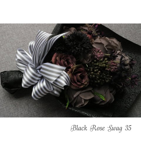 Black Rose Swag 35