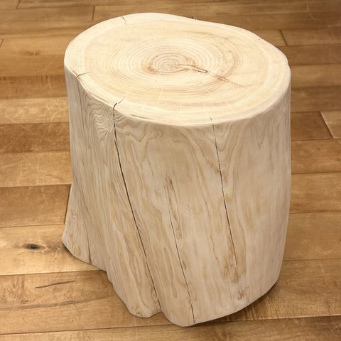 Hinoki Wood Stool No.629