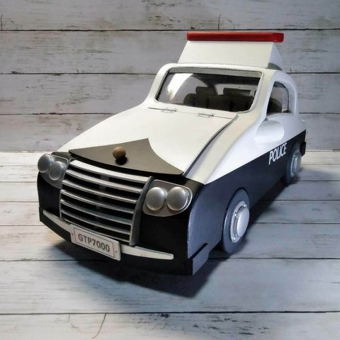 POLICE CAR型の小物入れボックス～GTP7000