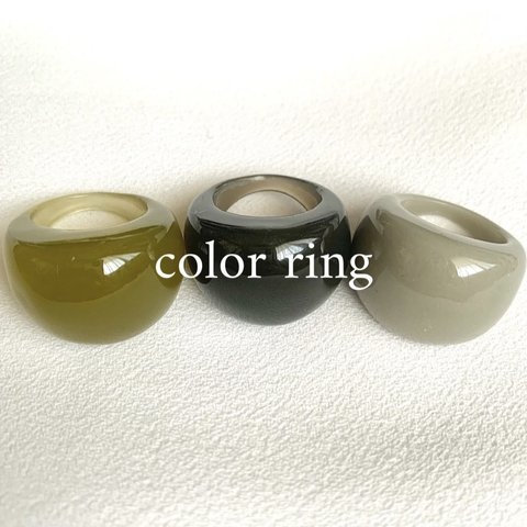 ぷっくりcolor ring