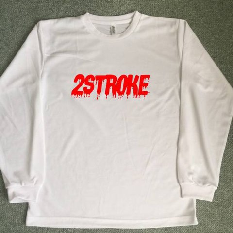 2ストローク ドライ ロング Tシャツ バイク グッズ