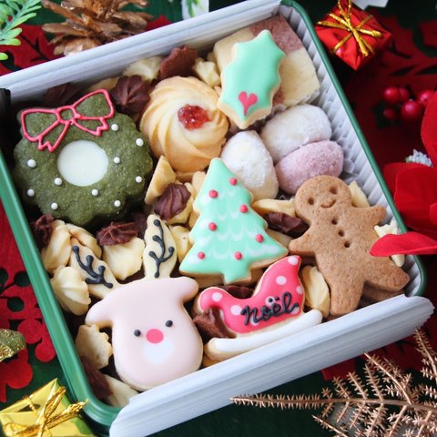 クリスマスクッキー缶🎄【12/12-18発送便】