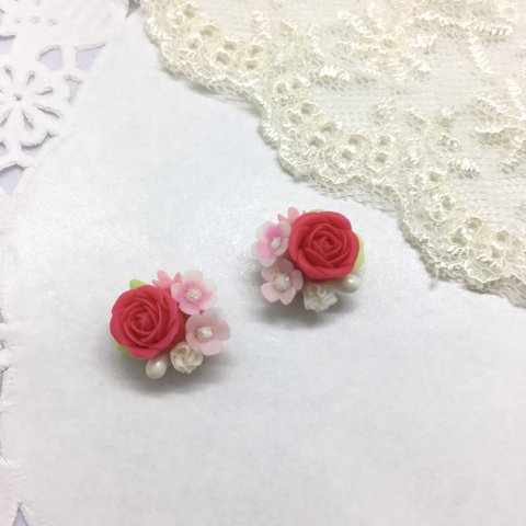  小さな   薔薇  小花  お花 ブーケ   54